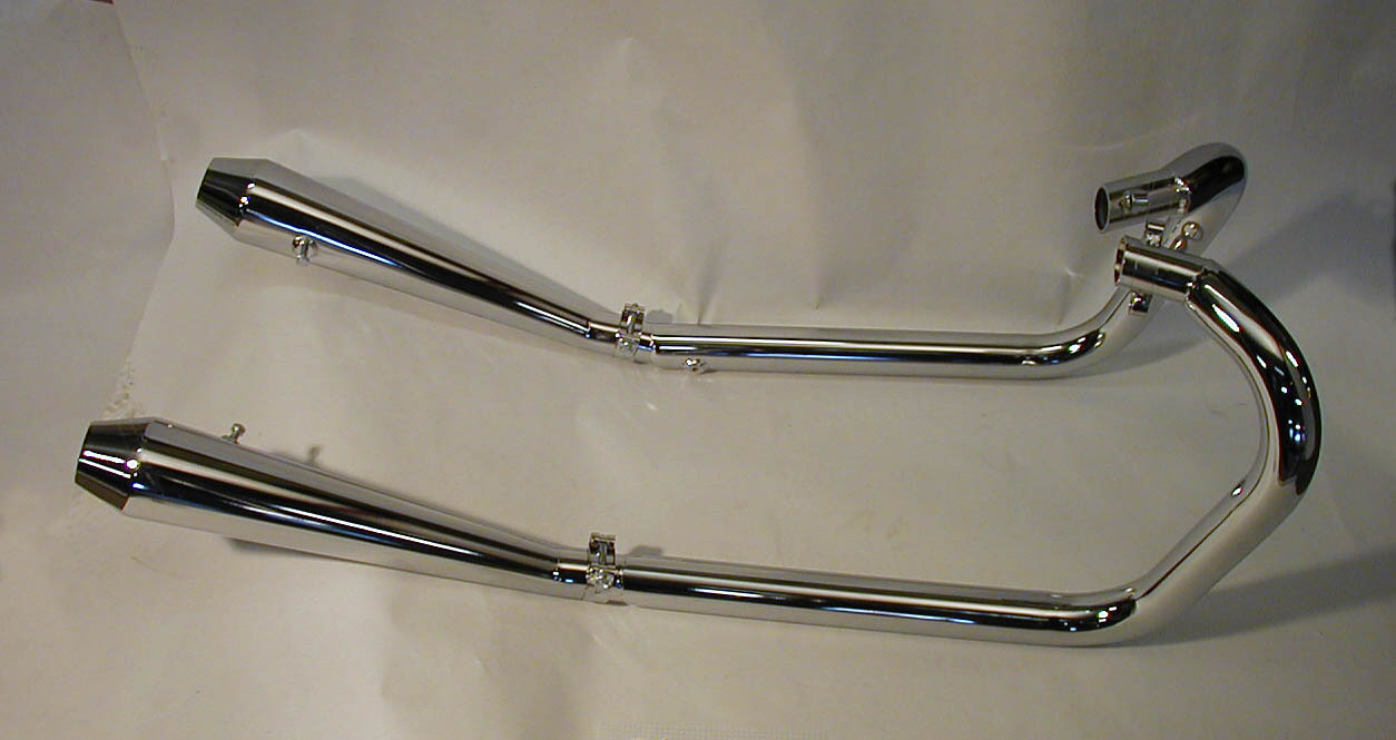 triumph america exhaust pipes